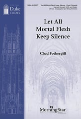 Let All Mortal Flesh Keep Silence SATB choral sheet music cover